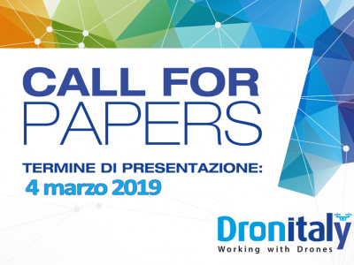 Dronitaly Call for Paper 2019
